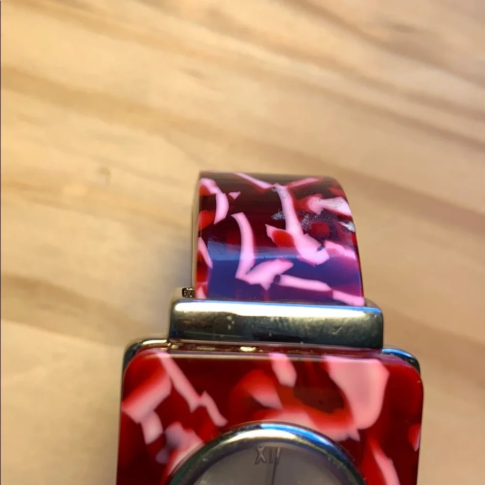 Narmi lucite bracelet watch fashionable fun